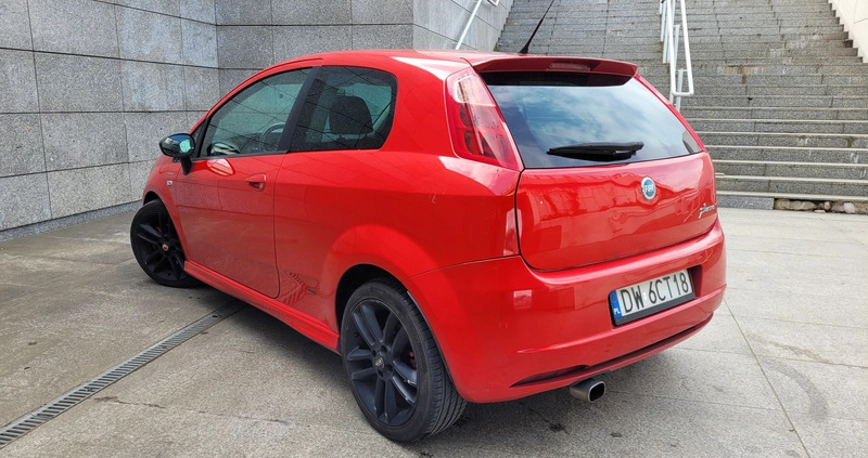 Fiat Grande Punto cena 10200 przebieg: 202000, rok produkcji 2006 z Wrocław małe 67